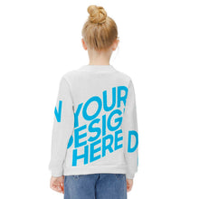 Charger l'image dans la galerie, Pull col rond fille MY03 personnalisé et design avec vos photos / motifs ou nom