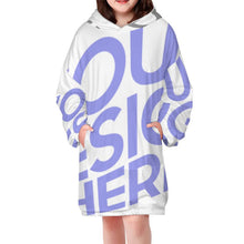 Charger l'image dans la galerie, Sweat à capuche pour fille / Hoodie imprimé enfant B412 personnalisé impression avec photo texte logo (Image Unique)