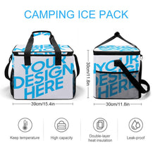 Charger l'image dans la galerie, Sac isotherme de camping A019 personnalisé avec prénom photo texte logo