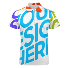 Charger l'image dans la galerie, Polo chemise à manches courtes homme B470 personnalisé avec photos motif texte logo (impression des multi-images)