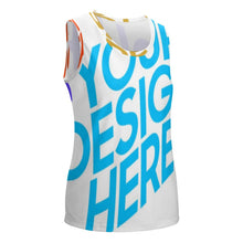 Charger l'image dans la galerie, Impression des multi-images Gilet sans manche col rond femme YB personnalisé avec image logo texte motif