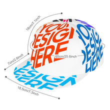 Charger l'image dans la galerie, Casquette de baseball à impression conception multi-images personnalisé avec photo texte prénom logos