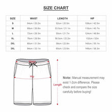 Charger l'image dans la galerie, Short de bain / maillot de bain / short de plage à séchage rapide avec cordon de serrage pour homme D1P personnalisée avec photo texte (Impression Complète Une Image)