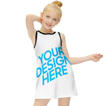 Charger l'image dans la galerie, Robe sans manches pour fille enfant personnalisée et design avec prénom photo