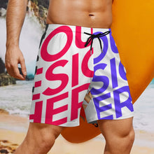 Charger l'image dans la galerie, 2023 New homme maillot de bain short de compression de plage à séchage rapide personnalisé avec avec photo texte prénom (conception multi-images)