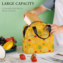 Charger l'image dans la galerie, Grand Sac Isotherme Repas / Sac à repas avec poche personnalisé avec photo logo texte motif (Impression d’image unique)