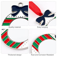 Charger l'image dans la galerie, Breloque Pendentif de Noël en Alliage personnalisé avec photo prénom texte