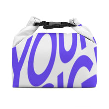 Charger l'image dans la galerie, Portable pliable isotherme sac à lunch pique-nique panier déjeuner bento sac personnalisé avec photo motif texte