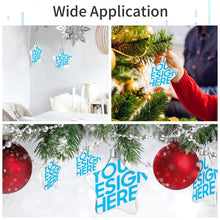 Charger l'image dans la galerie, Décoration / ornement de Noël en forme d'étoile à vendre personnalisé avec prénom motif photo logo texte