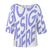 Charger l'image dans la galerie, Chemise à manches courtes T-shirt tee shirt 1/2 manche BAT personnalisé avec photo logo texte motif (impression d’image unique)