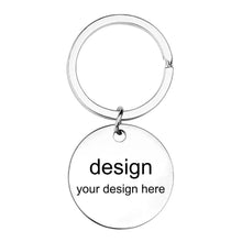 Charger l'image dans la galerie, Boucle clé en métal (5 formes au choix) porte-clés personnalisé avec texte prénom nombre