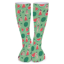 Charger l'image dans la galerie, Chaussettes longues respirantes anti transpiration personnalisées avec photo motif logo texte