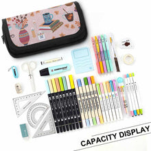 Charger l'image dans la galerie, Trousse stylo / sac à stylo en tissu personnalisée avec logo photo motif texte