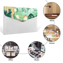 Charger l'image dans la galerie, Porte document plastique colorée personnalisée avec photo motif texte logo