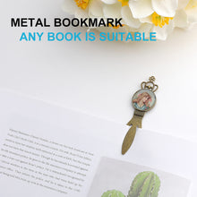 Charger l'image dans la galerie, Marque-page / signet rétro en métal (forme A) BG1613015 Personnalisé avec image et logo