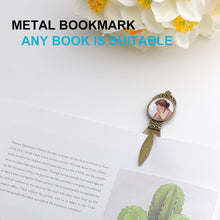 Charger l'image dans la galerie, Marque-page / signet en métal rétro (forme B) BG1613018 Personnalisé avec texte et logo