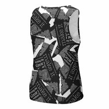 Charger l'image dans la galerie, Gilet tank top chemise muscle débardeur sport fitness grande taille homme BK personnalisé avec photo motif logo texte
