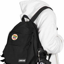 Charger l'image dans la galerie, Badge circle fer blanc personnalisé avec prénom motif texte