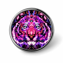 Charger l'image dans la galerie, Badges de forme ronde en métal personnalisés avec photos logo texte