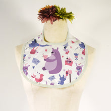 Charger l'image dans la galerie, Bavoir imperméable bébé repas personnalisé avec photo logo motif texte