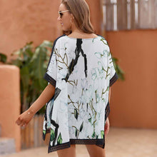 Charger l'image dans la galerie, Cache kimono de maillot de bain de plage femme ZS907 personnalisé avec photo logo motif texte (conception une image)