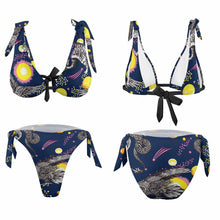 Charger l'image dans la galerie, Bikini triangle ensemble 2 pièces sexy femme BK2106 personnalisé avec photo motif logo texte