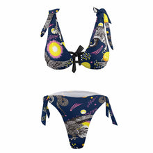 Charger l'image dans la galerie, Bikini triangle ensemble 2 pièces sexy femme BK2106 personnalisé avec photo motif logo texte