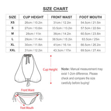 Charger l'image dans la galerie, Bikini triangle maillot de bain ensemble 2 pièces sexy femme BK2131 personnalisé avec photo motif logo texte (impression des multi-images)