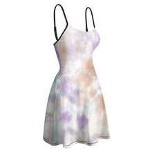 Charger l'image dans la galerie, NZ002 robe à bretelles sexy pour femmes personnalisé avec photo et logo (impression d'image unique)