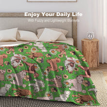 Charger l'image dans la galerie, Couverture flanelle design unique à la maison confortable personnalisée avec photo image logo motif texte