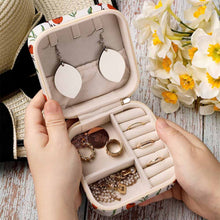 Charger l'image dans la galerie, Boîte à bijoux / organisateur de bijoux pour femme personnalisée avec photo motif logo texte