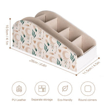 Charger l'image dans la galerie, Boîte de rangement télécommandée / papeterie d'organisateur de bureau multifonctions personnalisée avec photo motif logo texte