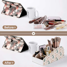 Charger l'image dans la galerie, Boîte de rangement télécommandée / papeterie d'organisateur de bureau multifonctions personnalisée avec photo motif logo texte