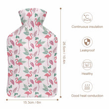 Charger l'image dans la galerie, Bouillotte originale avec couvercle 26.5 X 15.3cm personnalisée avec photos prénoms texte