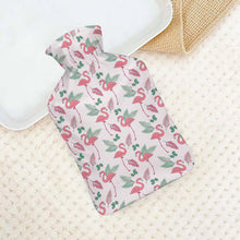 Charger l'image dans la galerie, Bouillotte originale avec couvercle 26.5 X 15.3cm personnalisée avec photos prénoms texte