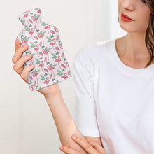 Charger l'image dans la galerie, Bouillotte originale avec couvercle 26.5 X 15.3cm personnalisée avec photos prénoms texte