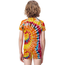 Charger l'image dans la galerie, Maillot de bain short manches courtes garçon BT002 personnalisé avec photo texte