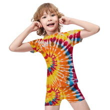 Charger l'image dans la galerie, Maillot de bain short manches courtes garçon BT002 personnalisé avec photo texte