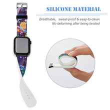 Charger l'image dans la galerie, Bracelet en Silicone Montre Apple Watch personnalisé avec photo logo motif texte