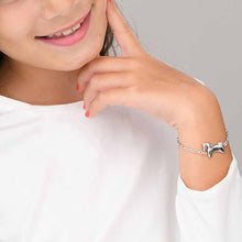 Charger l'image dans la galerie, Bracelet licorne pour fille S0040 gravure personnalisé avec prénom texte