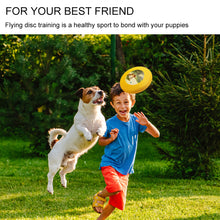 Charger l'image dans la galerie, Frisbee indestructible chien pour animaux de compagnie CW1505000 impression personnalisé avec motif photo texte logo