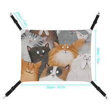 Charger l'image dans la galerie, Toile de hamac pour animaux de compagnie design en ligne CW1508000 impression personnalisé avec motif texte logo photo