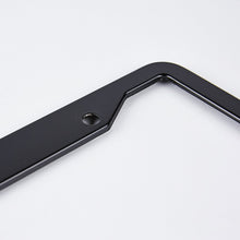 Charger l'image dans la galerie, Support de plaque d'immatriculation noir et argent 3C0701000 Personnalisé
