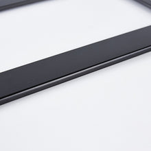 Charger l'image dans la galerie, Support de plaque d'immatriculation noir et argent 3C0701000 Personnalisé