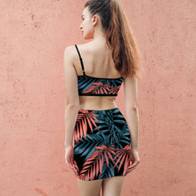 Charger l'image dans la galerie, Ensemble de jupe à cordon coulissant femme moderne Y05 personnalisé avec image logo motif texte