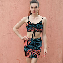 Charger l'image dans la galerie, Ensemble de jupe à cordon coulissant femme moderne Y05 personnalisé avec image logo motif texte