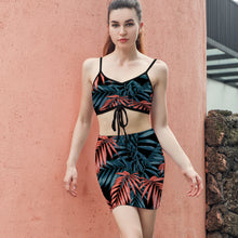 Charger l'image dans la galerie, Ensemble de jupe à cordon coulissant femme moderne Y05 personnalisé avec image logo motif texte