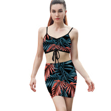 Charger l'image dans la galerie, Ensemble de jupe à cordon coulissant femme moderne Y05 personnalisé avec image logo motif texte