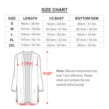 Charger l'image dans la galerie, Cardigan Gilet mi-long Femme Chic NZ060 personnalisé avec photo logo motif texte (impression des multi-images)