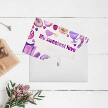 Charger l'image dans la galerie, Carte de voeux / Carte postale horizontale personnalisée avec photo texte logo motif